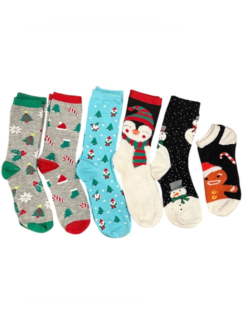 Holiday Socks - Festive Multicolor Bundle